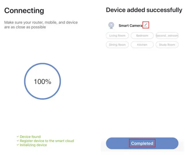 OSI go Direct Smart Mini Camera 1080P Indoor Wi Fi Security Camera - CODE 5