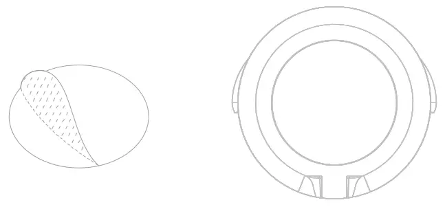 OSI go Direct Smart Mini Camera 1080P Indoor Wi Fi Security Camera - Install 1