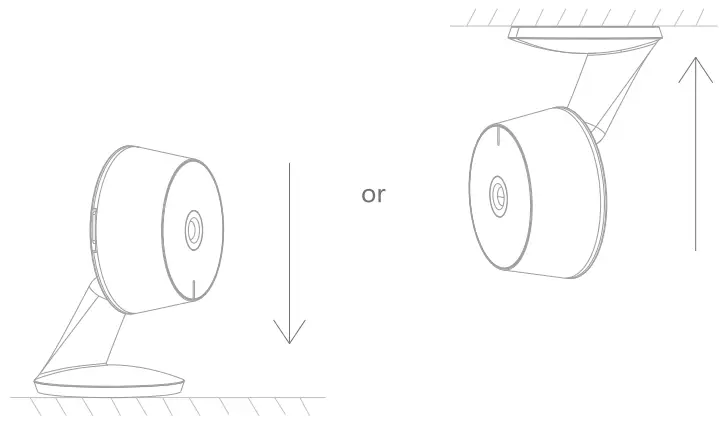 OSI go Direct Smart Mini Camera 1080P Indoor Wi Fi Security Camera - Install 2