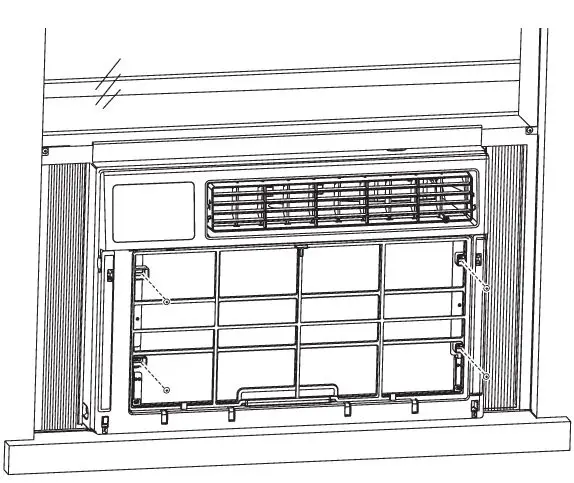GREE GJC15BY-A6NRNC5A Air Conditioner fixing screw 2