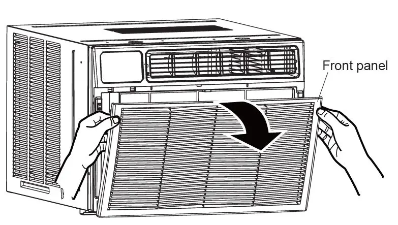GREE GJC15BY-A6NRNC5A Air Conditioner removing 1
