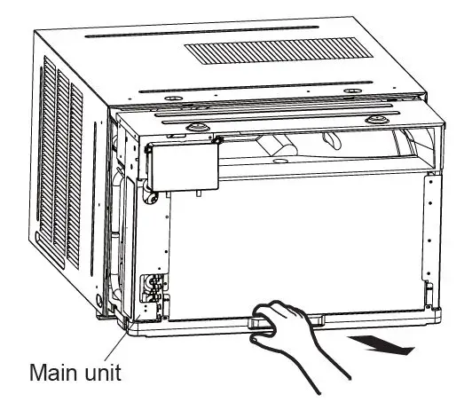 GREE GJC15BY-A6NRNC5A Air Conditioner unfastening 5