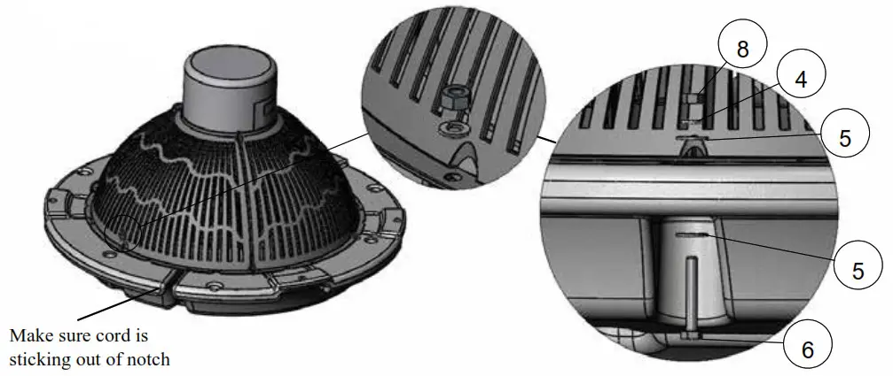 Kasco Lake Management Aerating 2400VFX, 3400(H)VFX, 4400(H)VFX Assembly 5