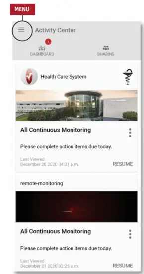 Masimo SafetyNet APP - figure 3