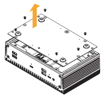 asrock iBOX 1100 Series Embedded BOX PC - Hard Drive 1