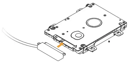 asrock iBOX 1100 Series Embedded BOX PC - Hard Drive 3