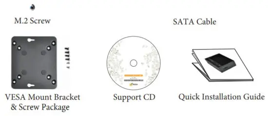 asrock iBOX 1100 Series Embedded BOX PC - Package Contents 2