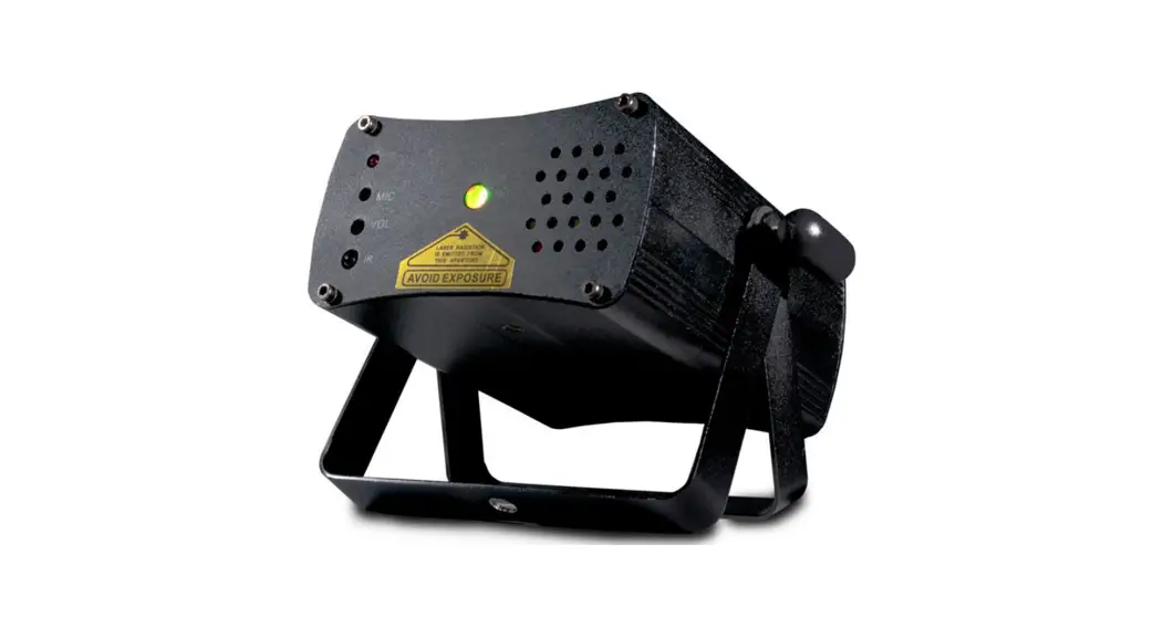 Adj Mic417 Micro Galaxian Ii Red/green Laser Effect User Manual