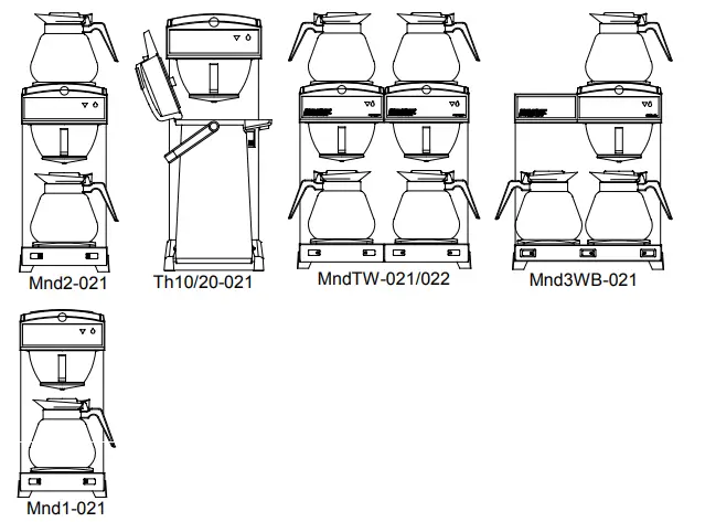 BRAVILOR BONAMAT WMCM0005 Mondo TH Filter Coffee Brewer Machine 2