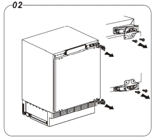 MORRIS W58121BI Built In Refrigerator - fig 5