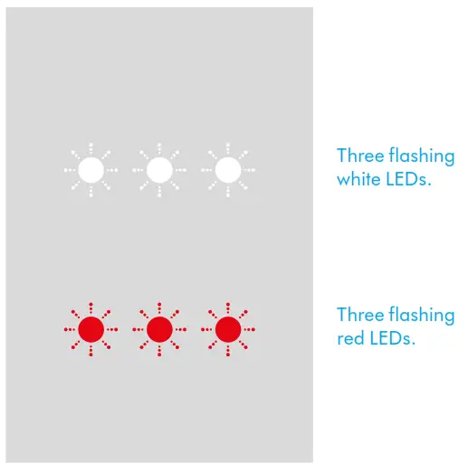 dyson DYS P211649 hair dryer - ed lights