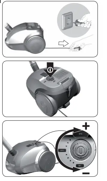 BOSCH BZGL2A312 Vacuum cleaner with bag 2