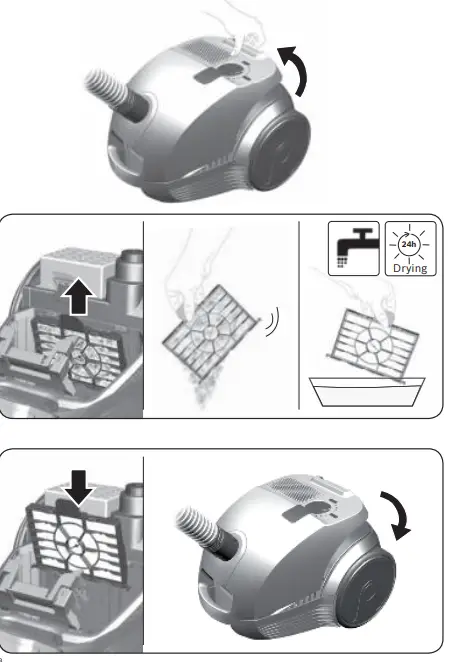 BOSCH BZGL2A312 Vacuum cleaner with bag 5