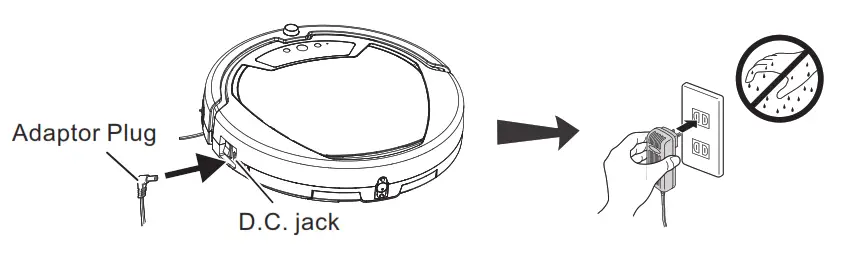 ADDA M680GMA Robotic Vacuum Cleaner - fig 5