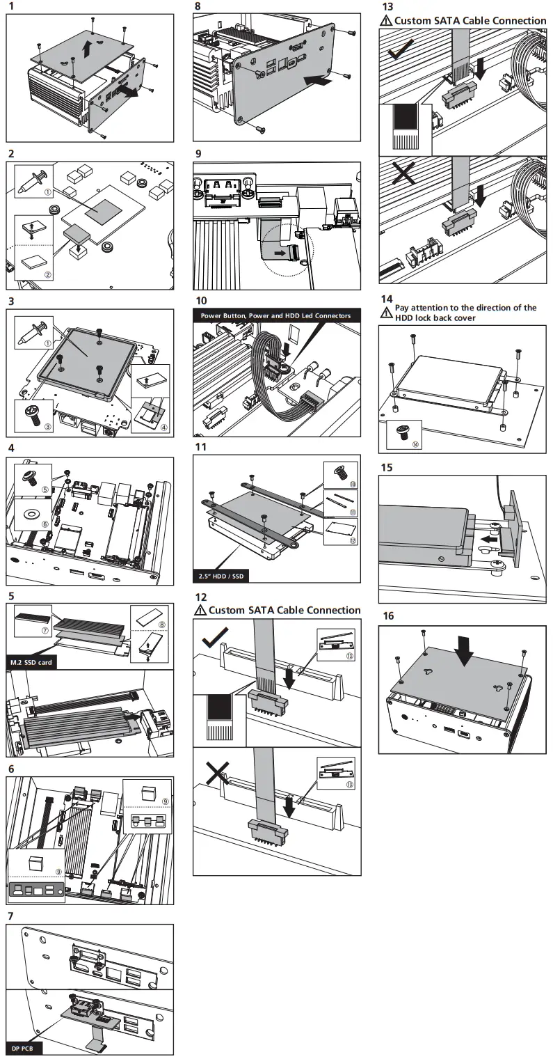 AKASA A NUC78 M1B Ultra Compact 1 3l Fanless Case - figure 5