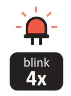 STETSOM Bravo HQ800 4 4 Channel Amplifier - red light4