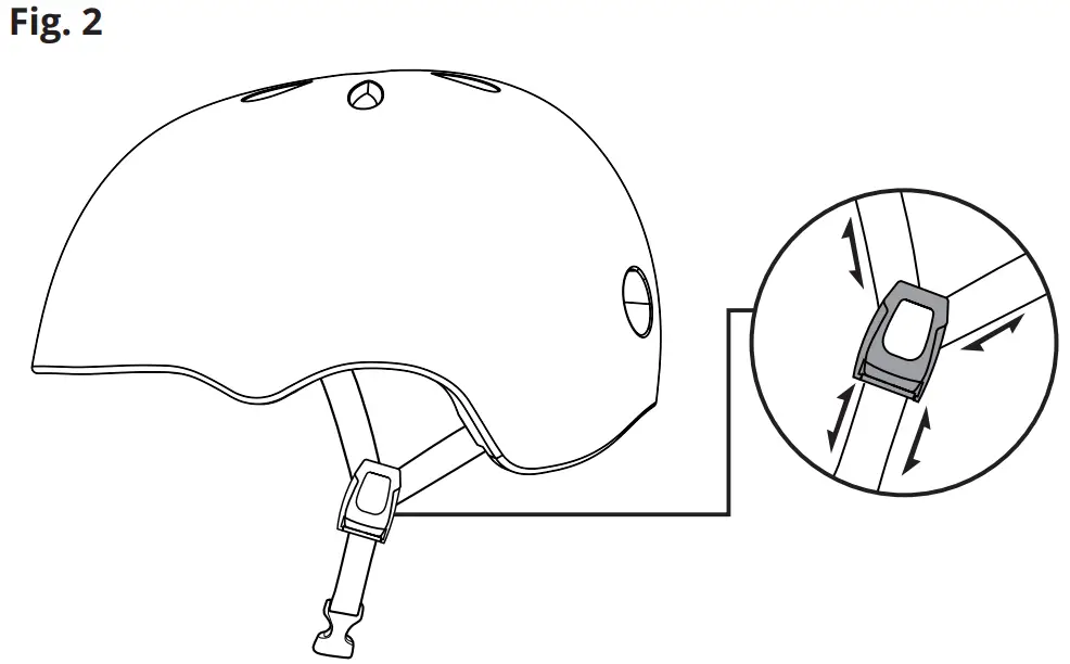 Chin Strap Adjustment