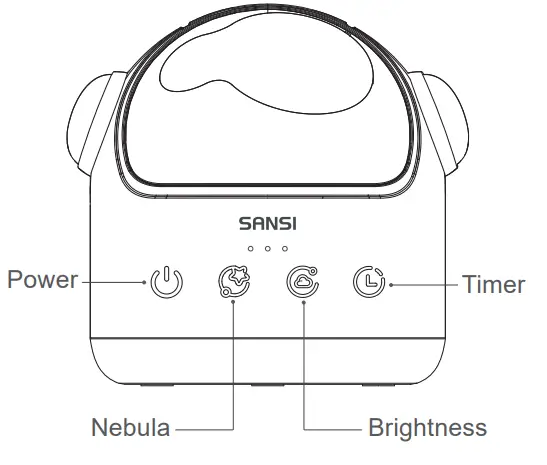 SANSI C21CT002-P0005A22 LED Galaxy Projector Light-FIG2