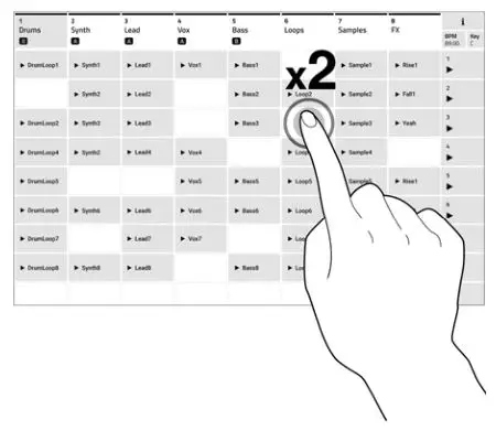 Akai Pro 25Key Force USB MIDI Keyboard Controller - Double-tap a control to access advanced editing options