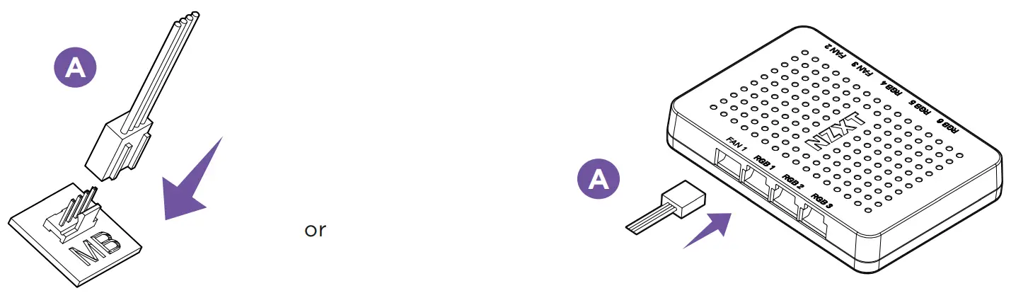 NZXT 140MM FAN Quiet Airflow Fan - STEP 1