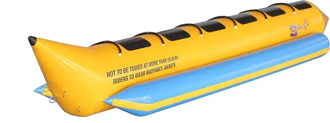 SereneLife SLBBFL6 6 Person Recreational Inflatable Banana Boat product