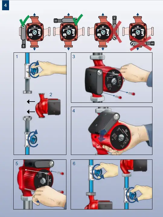 Grundfos UP circulator pump MEDIUM-3