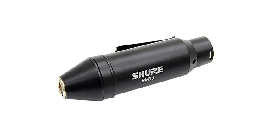 Shure Sm93 Omni-directional Lavalier Condenser Microphone With Preamplifier User Guide Shure Sm93 Omni-directional Lavalier Condenser Microphone With Preamplifier User Guide