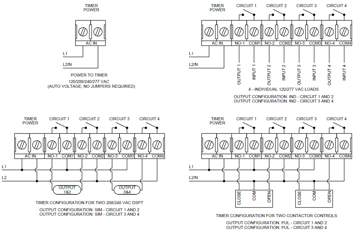 INTERMATIC-ET2145CP-Electronic-4-Circuit 24-Hour-Time-Switch-fig-3
