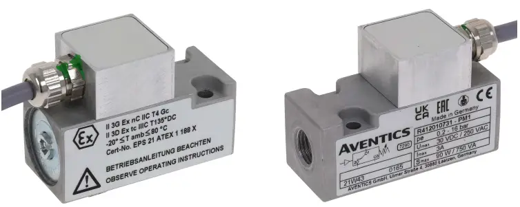 EMERSON 8092870 AVENTICS Pneumatic Piston Rod Cylinders-fig1