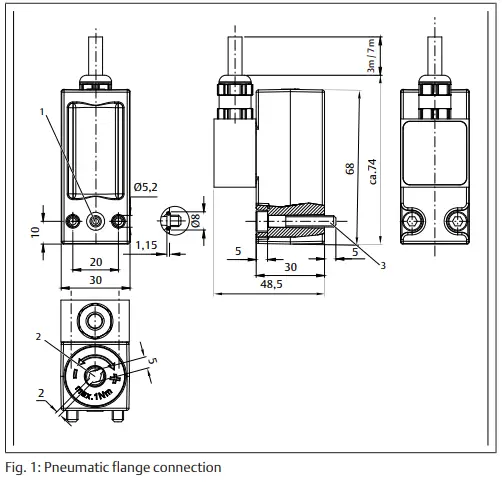 EMERSON 8092870 AVENTICS Pneumatic Piston Rod Cylinders-fig2