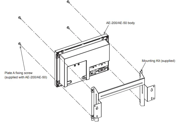 MITSUBISHI ELECTRIC AE-200A Air Conditioning Control System-fig9