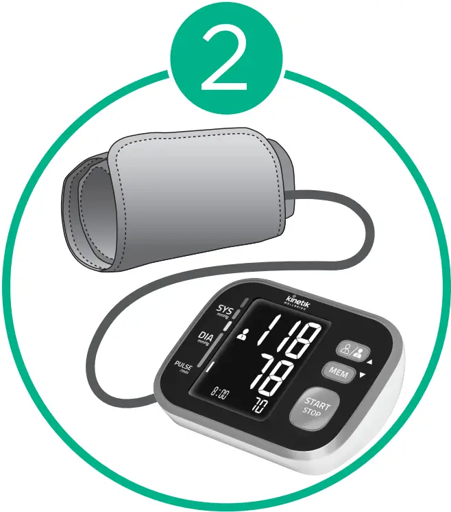 kinetik WELLBEING WBP2 Advanced Blood Pressure Monitor - FIG 6