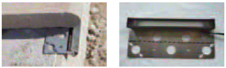 Cloudy Bay CBSHL74BLORBH Low Voltage Smart Hardscape Paver Light Instruction Manual - Put the mounting bracket on stone or cement surface