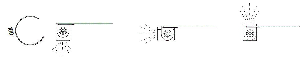 Cloudy Bay CBSHL74BLORBH Low Voltage Smart Hardscape Paver Light Instruction Manual - This swivel light head design allows you to adjust