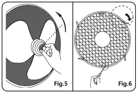 aigostar 330100NFR Mechanical Stand Fan - fig5