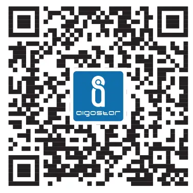 aigostar 330100NFR Mechanical Stand Fan - qr code