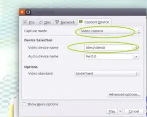“Video camera play