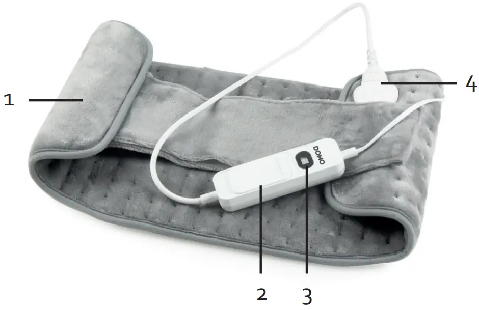 DOMO DO639K Waist Heating Belt - PARTS