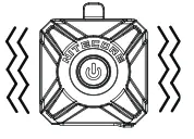 NITECORE NU06MI IR  Multi Colored Mini Signal Light - power