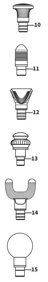RockerTech B098KJHCYM Pro Percussion Massager Device - fig 1