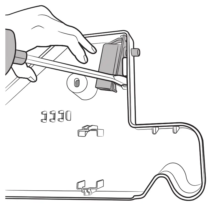 Criterion Upright Freezer Refrigerator - detach switch
