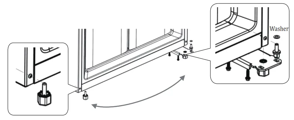 Criterion Upright Freezer Refrigerator - upright