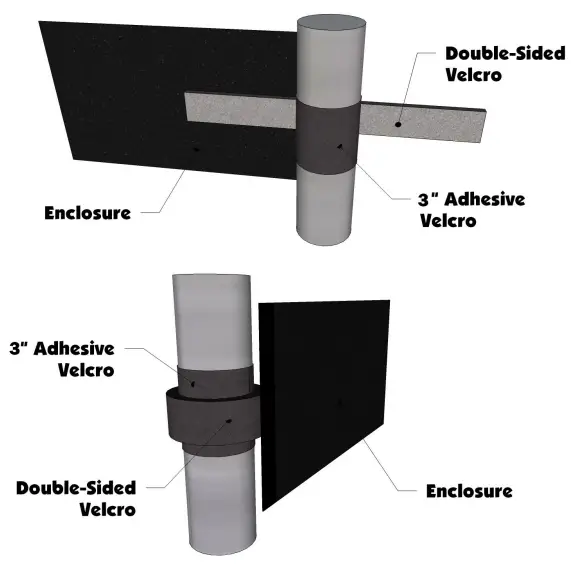 FALCON RIDGE Honda Talon 1000 Soft Rear Panel-fig3