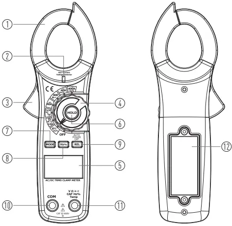 SPER SCIENTIFIC 410002 Compact AC DC Autoranging Clamp Multimeter-fig2