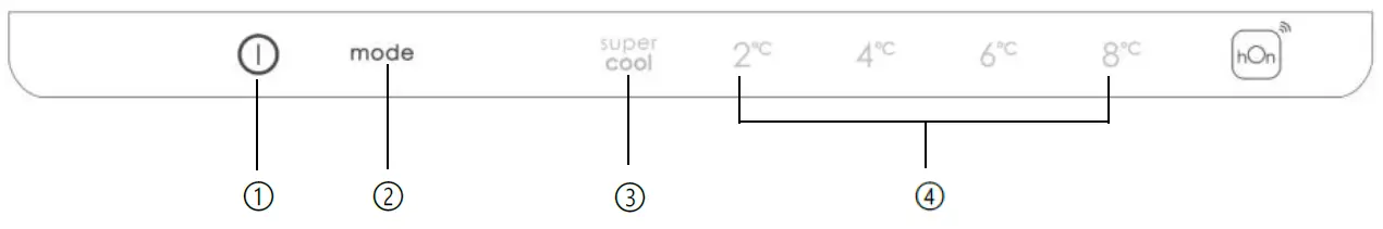 CANDY CCE 3T620 Freezer ES Refrigerator 3