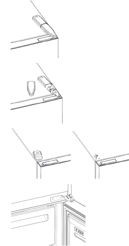 CANDY CCE 3T620 Freezer ES Refrigerator 6