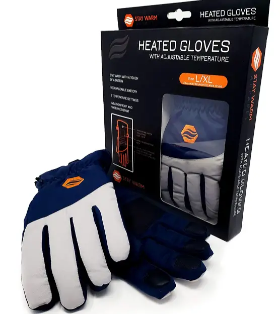 Stay warm apparel Rechargeable Heated Gloves