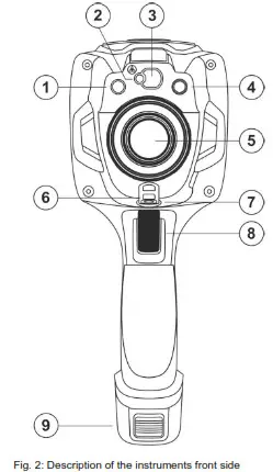 HT Instruments THT60n Touchscreen Infrared Camera - fig2