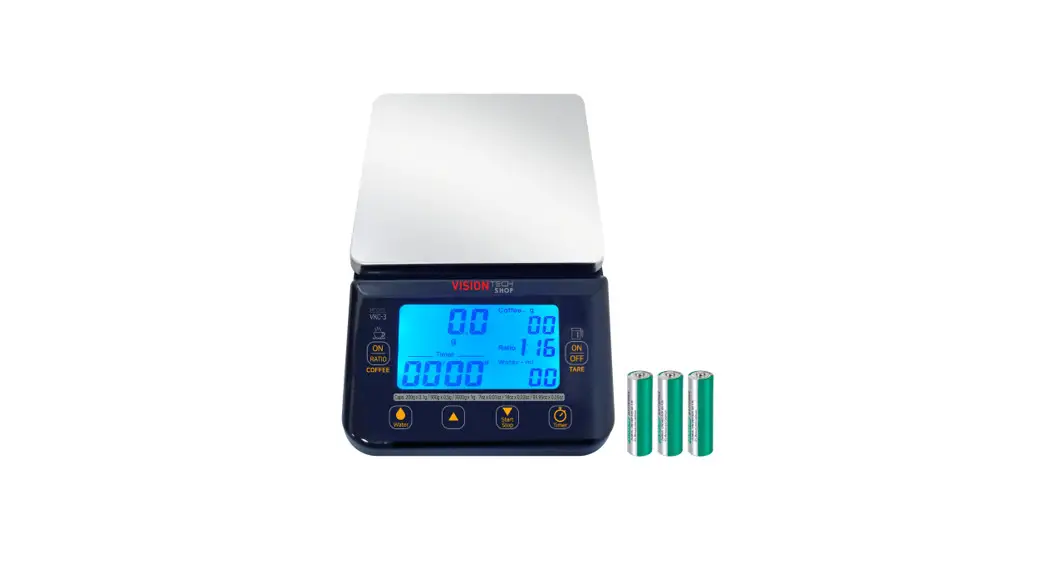 Visiontechshop Vkc-3 Coffee And Kitchen Scale User Manual