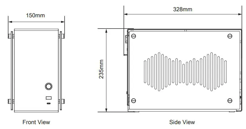 ZALMAN M2 Mini-ITX Computer Case - Gray User Manual - Specifications